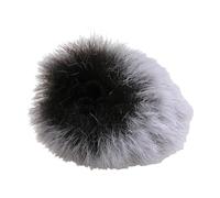 MALSSE Altamente Chiaramente Record Microfono Parabrezza Per Professionale Esterno Peloso Copertura Per ZV1F ZVE10 ZVE1 Professionale Vlogger Mic Cover