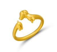 MALSSE Anelli di bassotto regolabili aperti eleganti hip hop dito versatile punk accessori per donne ragazza accessorio elegante, Misura unica, come descritto, come descritto