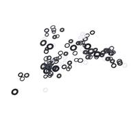 MALSSE Assortimento di elementi di fissaggio per registratore a nastro, distanziatore a rullo per caricamento misto, migliora la stabilità uditiva, 12 pezzi/set clip per registratore