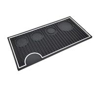 MALSSE Baristas Essential Tamping Pad Con Bordo di contenimento delle fuoriuscite Facile Pulizia 40x20cm Strumento da Cucina Riduzione del Rumore Strumento Espresso