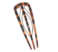 MALSSE Bastone per capelli semplice per donna alla moda a forma di U forcina per capelli tutti i bastoncini per capelli abbinati nuovi stili cinesi