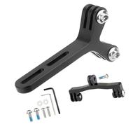 MALSSE Biciclette Staffa Luce Sostituzione Luci Bici Supporto Della Macchina Fotografica Supporto Del Computer Base di Fissaggio Adattatore Stamd Biciclette Luce