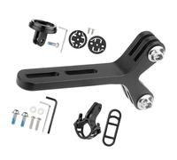 MALSSE Biciclette Staffa Luce Sostituzione Luci Bici Supporto Della Macchina Fotografica Supporto Del Computer Base di Fissaggio Adattatore Stamd Biciclette Luce