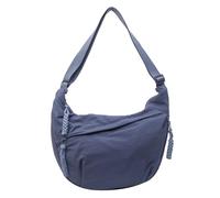 MALSSE Borsa 2024 Borse per ravioli Borse a tracolla Grande Capacità Crossbody Per Ragazza Studente Borsa in Nylon, Blu, One Size