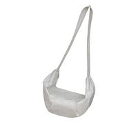 MALSSE Borsa a tracolla casual alla moda di grande capacità pratica borsa a tracolla in PU borsa a tracolla singola per donna borsa a tracolla, Beige, One Size