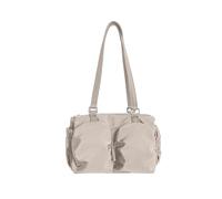 MALSSE Borsa a tracolla da donna alla moda per pendolarismo in nylon ascellare elegante ascella multi-tasche borse da donna moda ascella nylon ascella spalla elegante per tutti i giorni, Beige, One