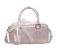 MALSSE Borsa a tracolla da donna in pelle PU con cerniera casual borsa a tracolla con cinghie rimovibili regali borsa da donna, B, Taglia unica