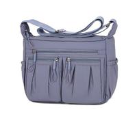 MALSSE Borsa a tracolla per le donne borsa a tracolla borsa messaggeri alla moda Pocketbook impermeabile multi tasche regali multi tasca borsa a tracolla, Blu, One Size