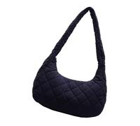 MALSSE Borsa a tracolla unica trapuntata per le donne borse a tracolla in nylon leggero adatto per varie occasioni Pratica borsa in nylon, B, One Size