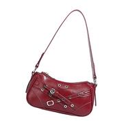 MALSSE Borsa ascellare all-matching per le donne borsa autunno inverno borsa a tracolla in pelle PU Shopping Incontri Moda ascellare Donne ascella Autunno Inverno Borsa a tracolla in pelle PU Maniglia