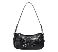 MALSSE Borsa ascellare all-matching per le donne borsa autunno inverno borsa a tracolla in pelle PU Shopping Incontri Moda ascellare Donne ascella Autunno Inverno Borsa a tracolla in pelle PU Maniglia