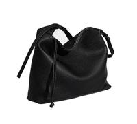 MALSSE Borsa ascellare da donna in pelle PU Borsa casual All-matching Ascella Shopping Incontri Spalla di grande capacità Spalla di grande capacità per le donne Borsa casual Ascella all-matching, Nero