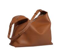 MALSSE Borsa ascellare da donna in pelle PU Borsa casual All-matching Ascella Shopping Incontri Spalla di grande capacità Spalla di grande capacità per le donne Borsa casual Ascella all-matching