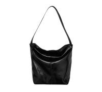MALSSE Borsa ascellare da donna in pelle PU Spalla Ragazze Shopping Incontri Borsa estetica All-matching Ascella Donne Pelle PU Spalla Estetica Ascella Grande Capacità Ascella, Nero , One Size