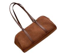 MALSSE Borsa ascellare estetica da donna Autunno Ascella Shopping Incontri Grande Capacità Spalla Moda Borsa a tracolla Grande Capacità Spalla per le donne Borsa autunnale Ascella All-matching