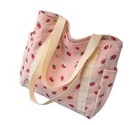 MALSSE Borsa da donna Ascella Multi-Tasche Borsa All-matching Ascelle Grande Capacità Pendolarismo Fragola Spalla Donna Moda Ascella Casual Ascella Bella Fragola Spalla, A, Taglia unica