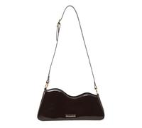 MALSSE Borsa da donna Borsa ascellare in pelle PU Borsa alla moda Trendy Ascella Shopping Incontri Tinta unita Spalla Donna Ascella Borsa All-matching Spalla tinta unita Ascelle, Colore caffè., One