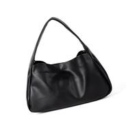 MALSSE Borsa da donna di grande capacità a tracolla borsa alla moda in pelle PU Crossbody casual pendolarismo per viaggi quotidiani donne tinta unita tracolla maniglia superiore borsa in pelle PU