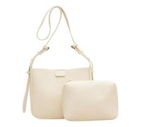 MALSSE Borsa da donna di grande capacità a tracolla semplice secchio elegante spalla in pelle PU messaggeri per tutti i giorni da donna tracolla in pelle PU tracolla grande capacità secchio per tutti