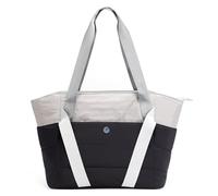 MALSSE Borsa da fitness di grande capacità borsa da viaggio borsa a tracolla trapuntata borsa sportiva alla moda borsa da notte per lavoro, Bk