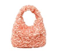 MALSSE Borsa da lavoro pieghettata alla moda per donne professionali in tessuto di poliestere grande scomparto portaoggetti da viaggio pratiche essenziali per viaggi d'affari, A, One Size