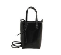 MALSSE Borsa da pendolarismo da donna alla moda messaggeri alla moda borsa retrò borsa e borsa a tracolla da donna a tracolla tinta unita borsa retrò e borsa per tutti i giorni, Nero , Taglia unica