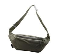 MALSSE Borsa da viaggio da donna Tinta unita Petto Sport Crossbody Porta Telefono Casual Spalla Per Corsa Jogging Donna Casual Spalla Sport Petto Con Tracolla Regolabile Crossbody, Verde, One Size