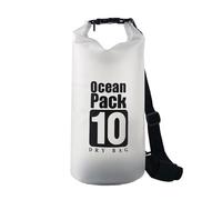 MALSSE Borsa impermeabile galleggiante leggera di grande capacità di stoccaggio con cinghia rimovibile per canottaggio snowboard zaino in spalla PVC Tarp Dry, 10 l., Bellezza di massa