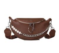 MALSSE Borsa in pelle PU da donna Borsa a tracolla semplice borsa a tracolla borsa alla moda borsa a tracolla coreana borsa in pelle PU per le donne piccola borsa a tracolla borsa a tracolla a catena