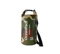 MALSSE Borsa multifunzionale a secco in PVC, facile da trasportare, per campeggio, viaggi, a prova di perdite, pieghevole, per donne, Colore: verde., Taglia unica