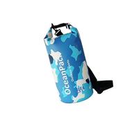 MALSSE Borsa multifunzionale a secco in PVC, facile da trasportare, per campeggio, viaggi, a prova di perdite, pieghevole, per donne, Colore: blu., Taglia unica