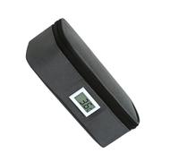 MALSSE Borsa termica rivestita in alluminio con design a tenuta stagna per monitor digitale per farmaci e campeggio deperibili borsa frigorifero clinica con osservare la temperatura