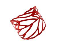 MALSSE Bracciale largo con taglio ornato leggero in ferro da polso gioielli alla moda per le donne gioielli alla moda audaci, Misura unica, come descritto