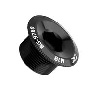 MALSSE Bulloni di fissaggio per pedivella per bici da strada Tappi a vite per biciclette 18/19/20mm in leghe di alluminio Guarnitura Coperture Viti di copertura per mountain bike