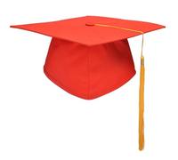 MALSSE Cappello da laurea accademico 2024 con frange unisex per la scuola universitaria