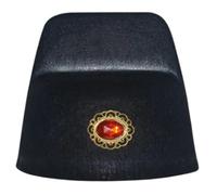 MALSSE Cappello tradizionale cinese degli imperatori della canzone per feste in costume cappello reale Tangzhuang Cosutme accessori copricapo tradizionale, cappello di pesce volante, child