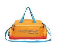 MALSSE Carry All Nylon Gym Bag per le donne e gli uomini resistente all'acqua grande zaino a tracolla con ampio spazio di archiviazione Nylon bagagli Bag, Giallo
