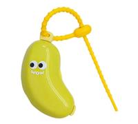 MALSSE Cartoon Banana Forma Spazzolino Testa Protettore Portatile Igienes Caso per la Casa Viaggio Essenziale Sicuro Banana Spazzolino Testa di Stocc, Verde, Taglia unica