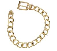MALSSE Cavigliera in lega gotica punk regolabile cubana catena di collegamento per scarpe donna Edgy piede gioielli accessori accessori scarpe, Misura unica, come descritto