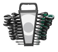 MALSSE Chiavi a cricchetto a doppia testa, chiavi a doppia testa con estremità aperta, per riparazione auto, strumento manuale TightSpot