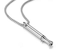 MALSSE Collana alla moda per la respirazione elegante Mindfulness, collana girocollo da indossare tutti i giorni, per trovare la pace e ridurre lo stress, Misura unica, come descritto, come descritto