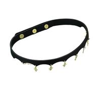 MALSSE Collana religiosa unica con catena regolabile in pelle adatta per uno stile versatile e alla moda in pelle regolabile, Misura unica, come descritto, come descritto