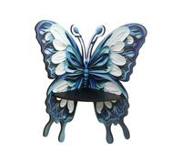 MALSSE Colorato Legno Farfalla di Cristallo Deposito Gioielli Rack di Cristallo Mensola di Stoccaggio Olio Rack Organizzatori Decorativi Per La Casa Da