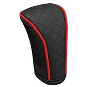 MALSSE Comode coperture del cambio in pelle generale nero protezione interna auto accessori per manopole del cambio protezioni per manopole traspiranti