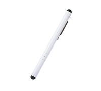MALSSE Confezione da 2 penne multiple touch screen penna a punta con clip in metallo colorate penne a punta per telefono