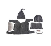 MALSSE Coperta avvolgente per neonati, per fotografia, per feste di nascita, morbida ed elastica, ideale come accessorio per fotografie