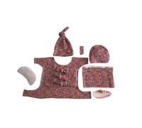 MALSSE Coperta avvolgente per neonati, per fotografia, per feste di nascita, morbida ed elastica, ideale come accessorio per fotografie