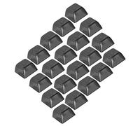 MALSSE Crystal Keycaps 1U Retroilluminato Keycaps Con Trasparente Strato Compatibile Per Tastiere Meccaniche Set Completo 20 Keycap Chiaro