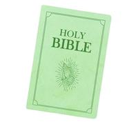 MALSSE Cuscino a forma di Bibbie sacre peluche religioso compagno Decors morbido stress cuscini sollievo bambini adulti Bibbia peluche cuscino