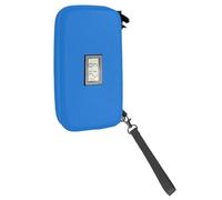 MALSSE Custodia per medicina diabetica Borsa di raffreddamento portatile per medicinali con display di temperatura Refrigeratori portatili per farmaci per medicinali con monitor di temperatura, Blu